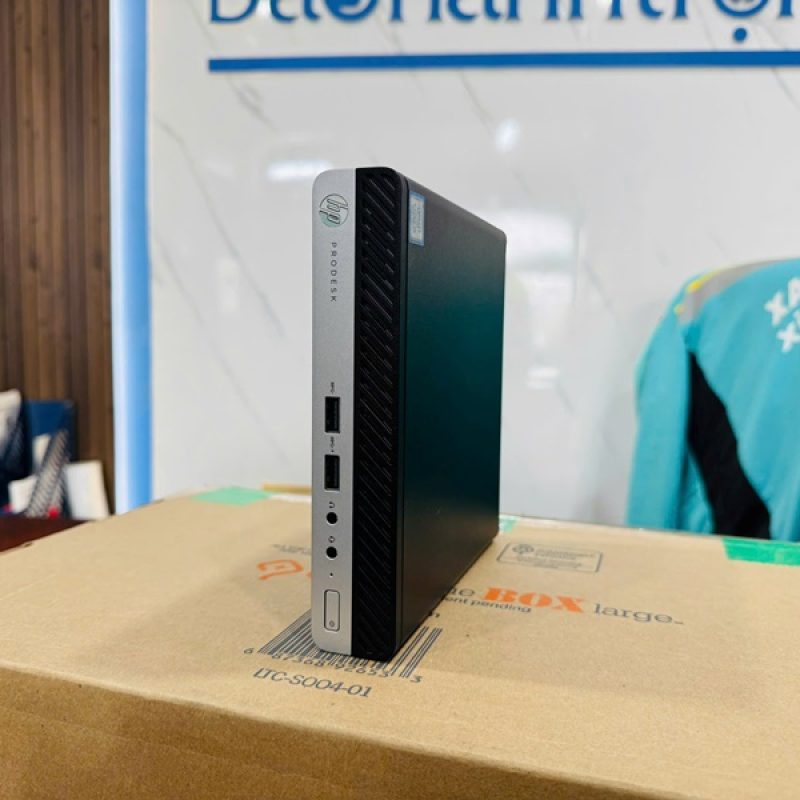 HP ProDesk 400 G5 Mini PC (Core i5 9500T, 8GB, 256GB, Wifi, Bluetooth,  Adaptor)