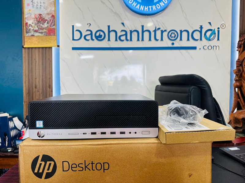 HP EliteDesk 800 G5 SFF – Core i5 9500, 8GB, 256GB, Keyboard, Mouse